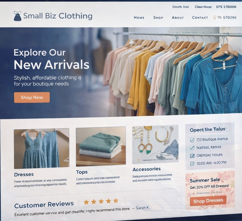 Modern Business Website